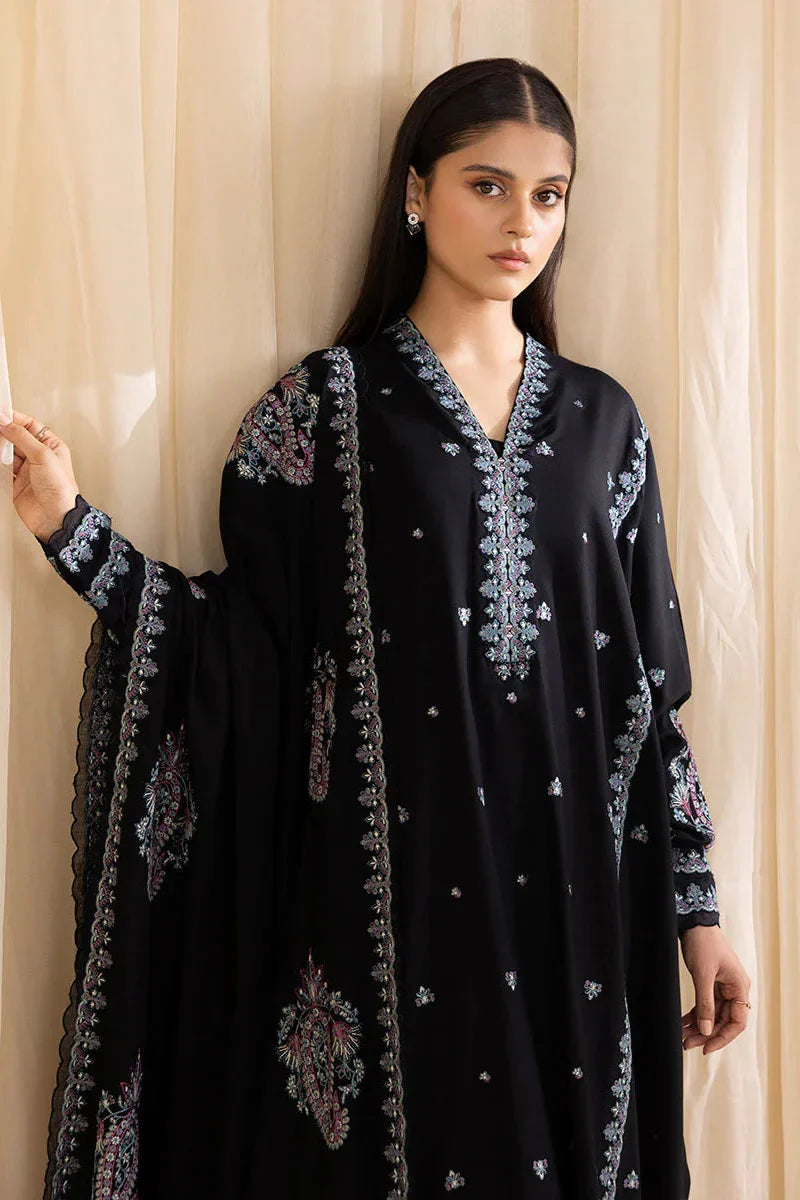 3PC DHANAK EMBROIDERED SHIRT