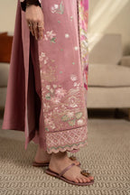 3PC DHANAK EMBROIDERED SHIRT