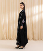 3PC DHANAK EMBROIDERED SHIRT